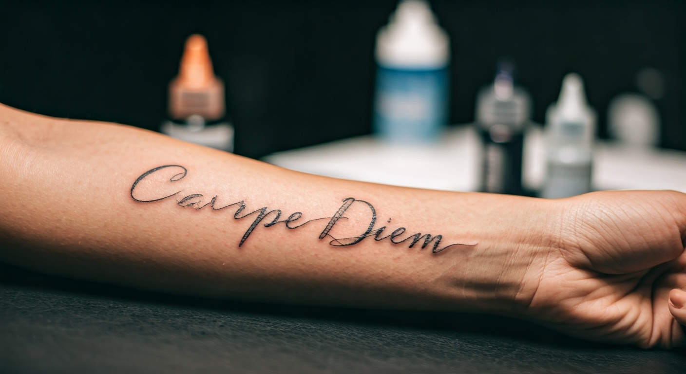 Tatuaż carpe diem - co oznacza? Ukryte znaczenie i symbolika 2